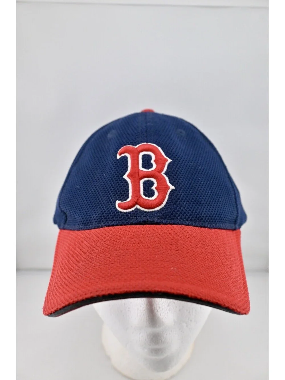 New Era Boston Red Sox Medium / Large Stretch MLB New Era Baseball Cap Hat